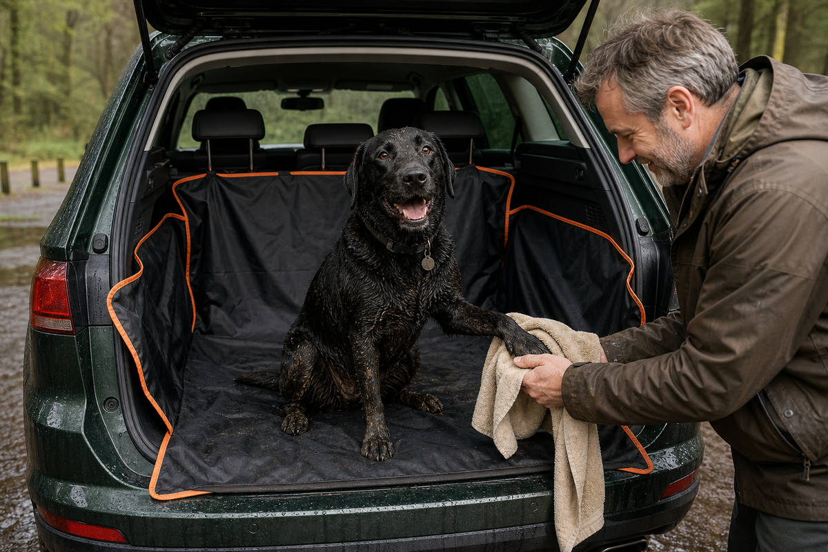 How to Keep Your Car Clean After Muddy Dog Walks