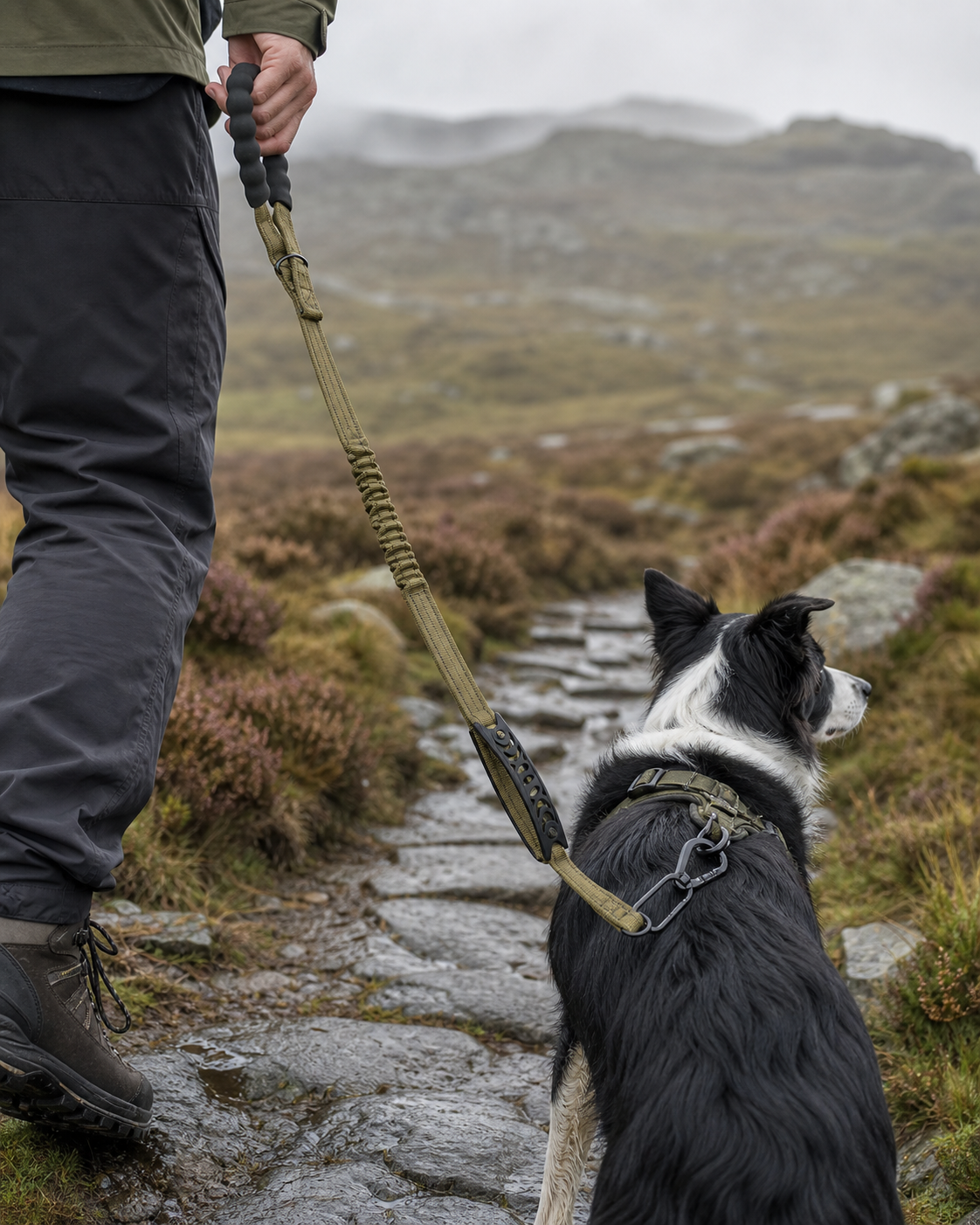 Shock-Absorbing Bungee Lead